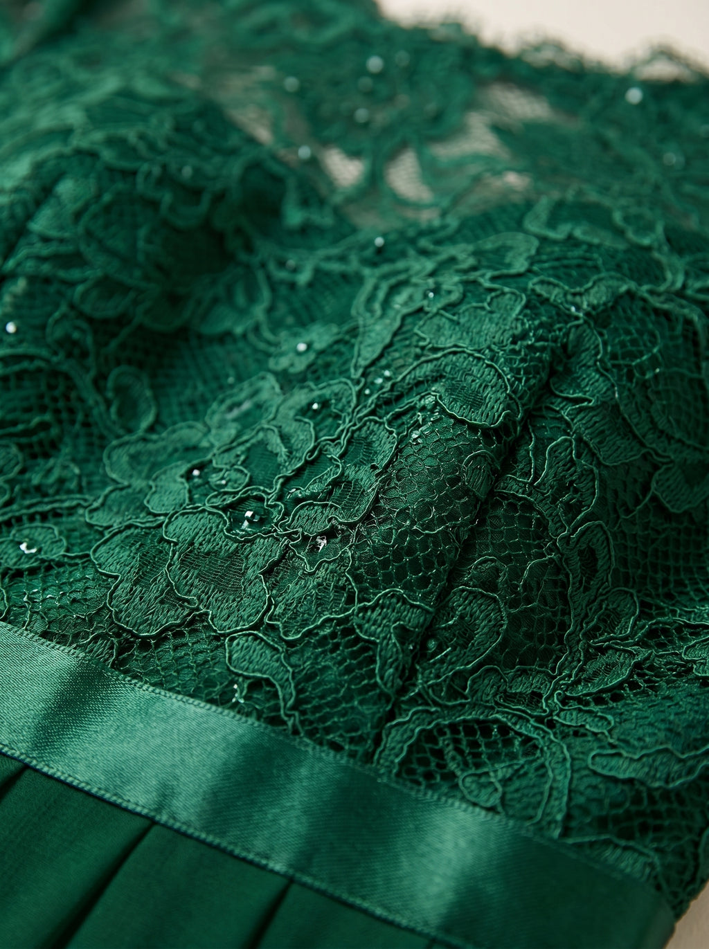 Iris | Elegant Lace Maxi Formal Evening Dress with Quarter Sleeves